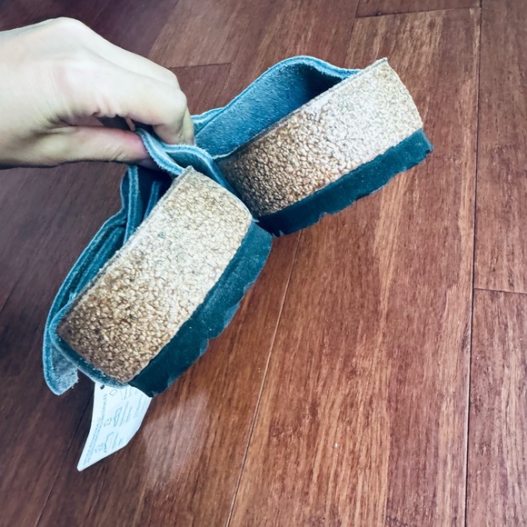 Birkenstock Men Kyoto Desert Slide Sandals in Whale Gray various - Picture 9 of 13